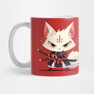 samurai cat Mug